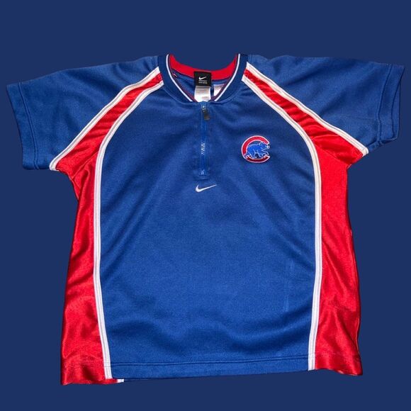 Youth Nike Chicago Cubs MLB Baseball Jersey Size Large - Picture 6 of 6